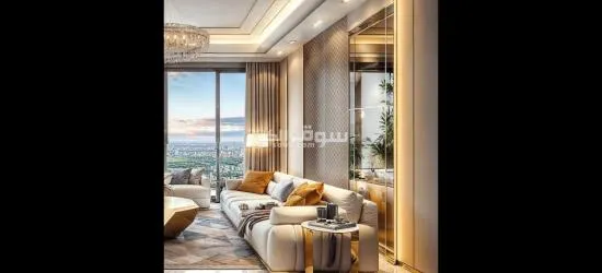 شقه للبيع غرفه و صاله بمسبح خاص في بحيرات ابراج جميرا