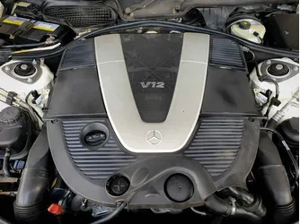 مرسيدس S600 موديل 2011 لون ابيض داخل اسود - 8