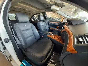 مرسيدس S600 موديل 2011 لون ابيض داخل اسود - 10