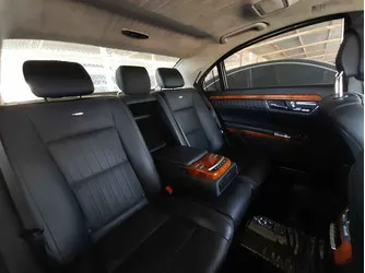 مرسيدس S600 موديل 2011 لون ابيض داخل اسود - 11