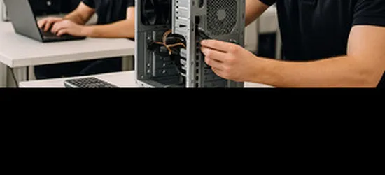 صيانة الكمبيوتر والشبكات والكاميرات واجهزة الشركات