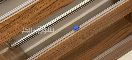 منظم للقصدير وورق الزبدة والبلاستيك - 2