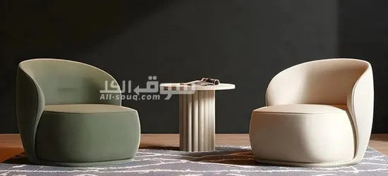 Luna Velvet Barrel Lounge Chair