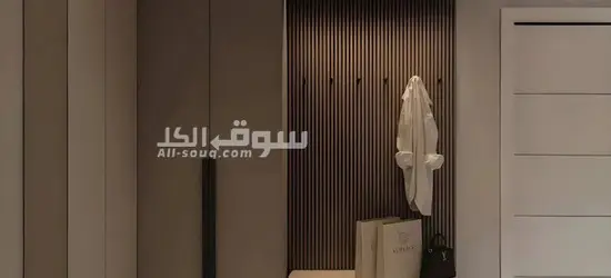 LuxeEntry Taupe Hallway Wardrobe