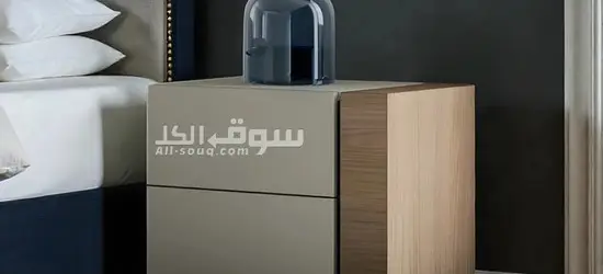 Accent Stripe Nightstand